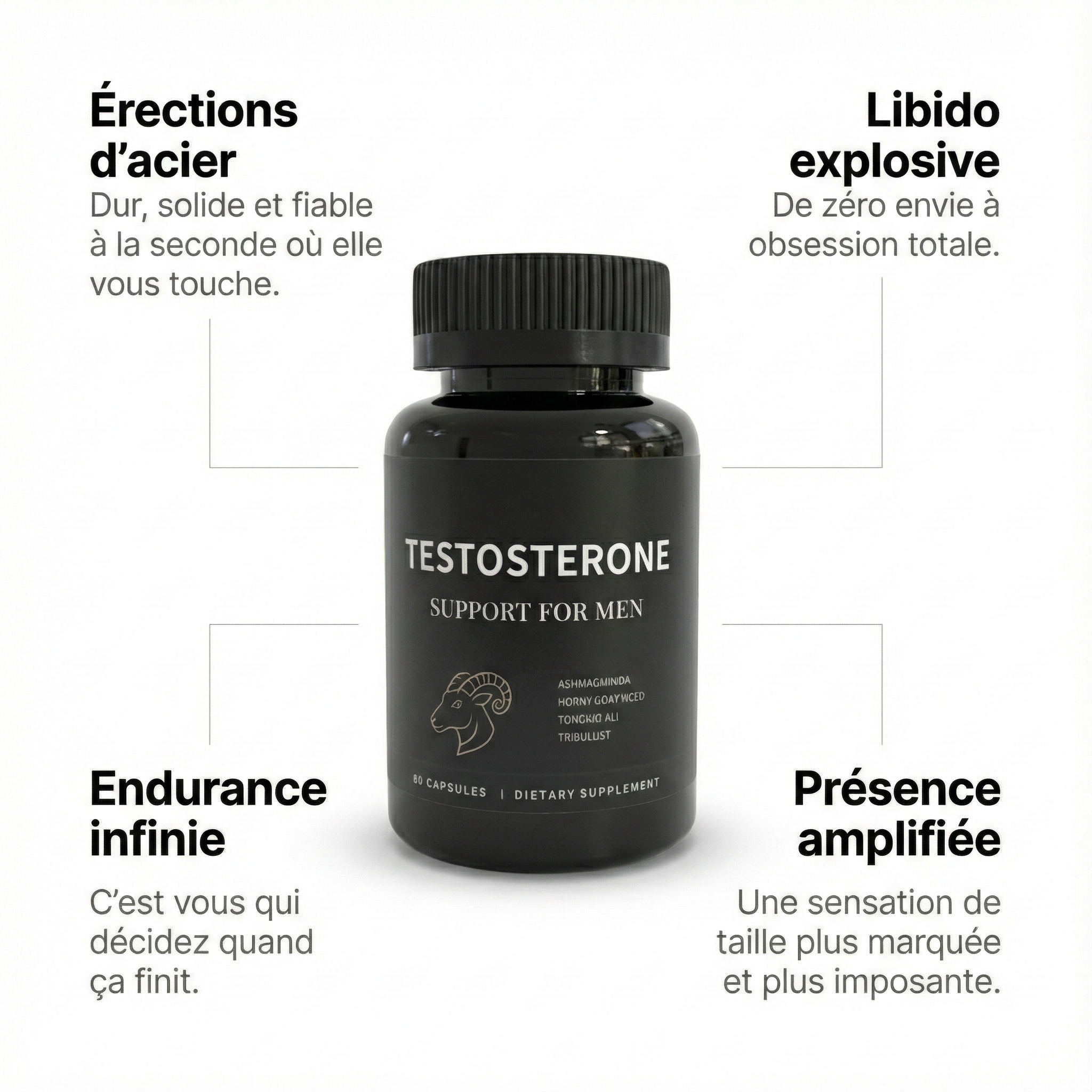 Pack Performance Masculine : Compléments Alimentaires Libido Et - Foto 5