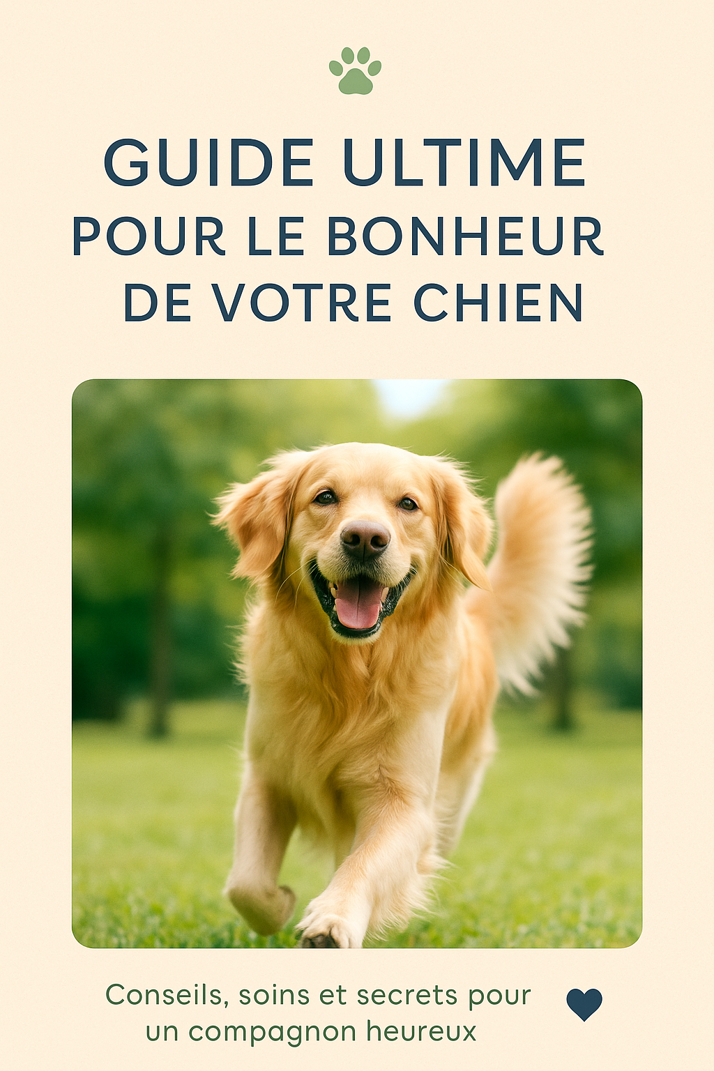 Ebook : Guide Ultime pour le Bonheur de Votre Chien