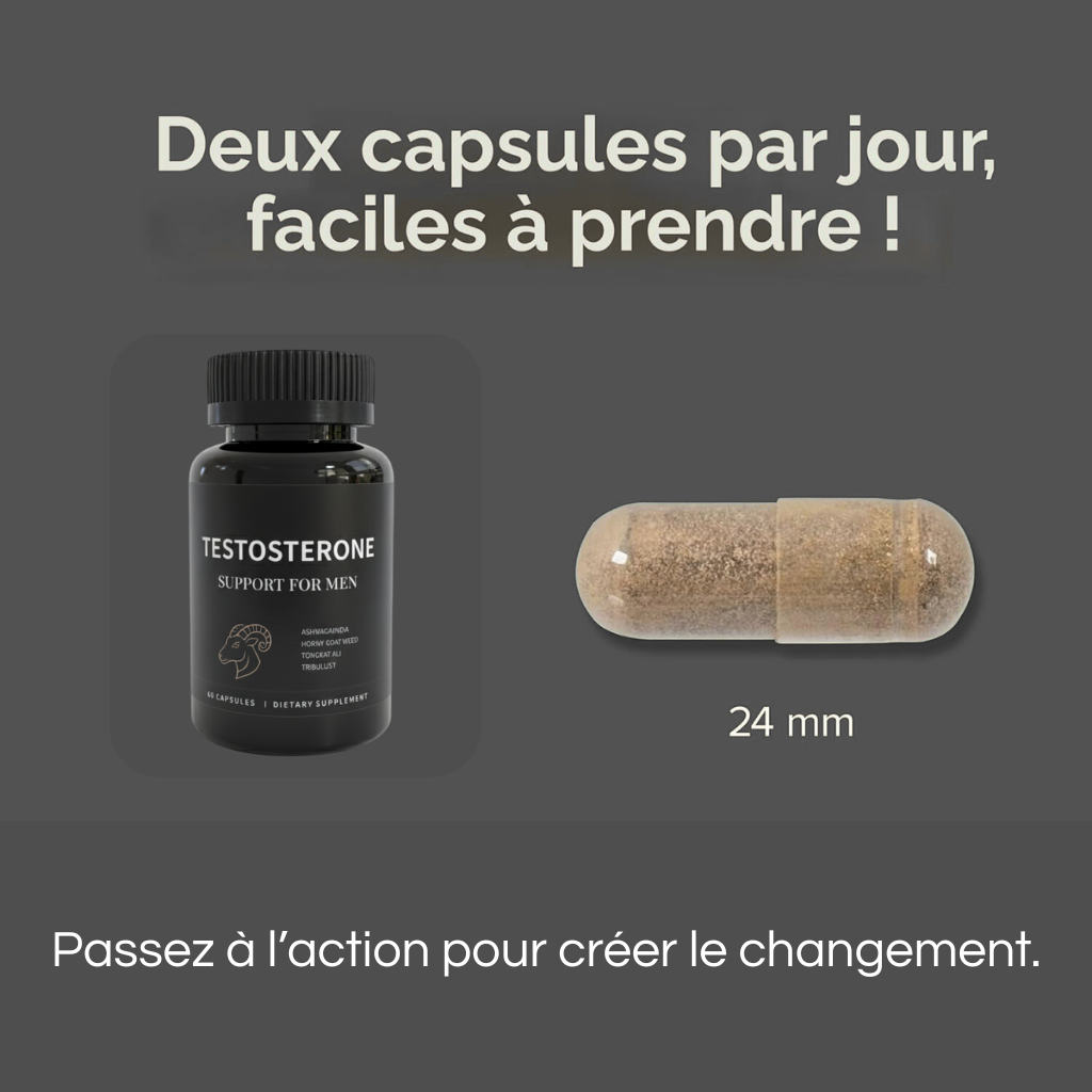 Testosterone FORCE-Naturelle (60 capsules)