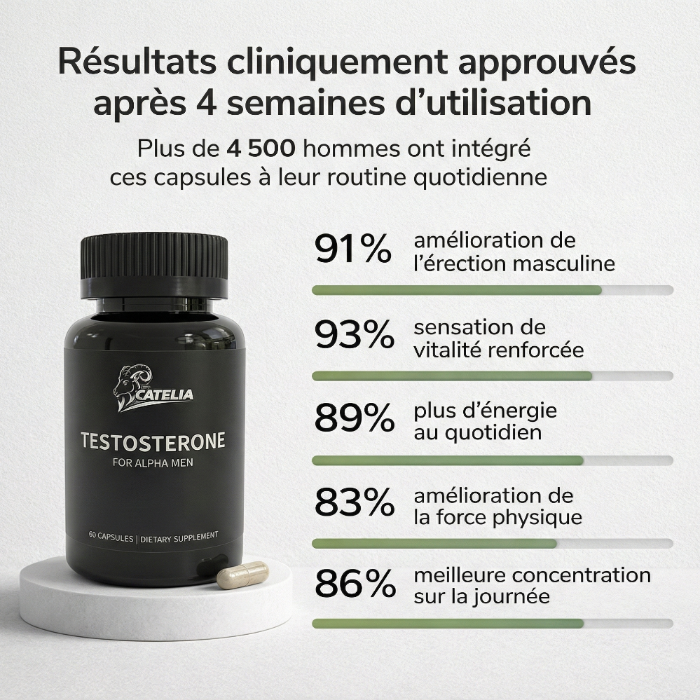Testosterone Booster Naturel (60 capsules)